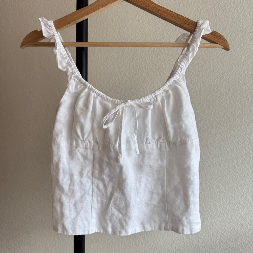 Wilfred linen tank top